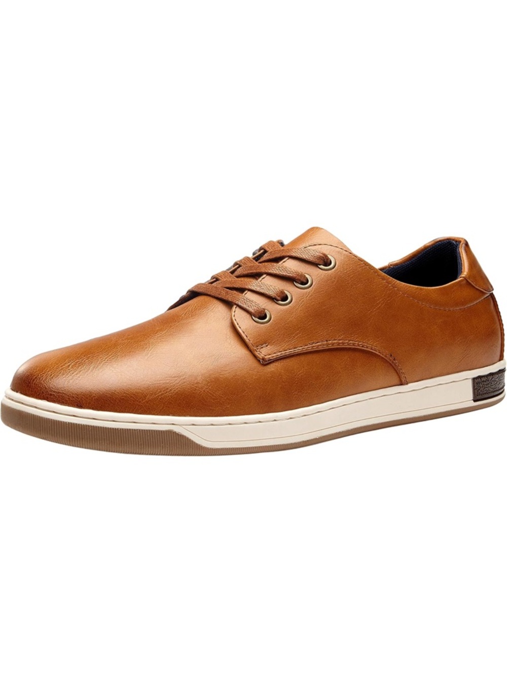Classic Tan Men's Slip-On Lace Shoe